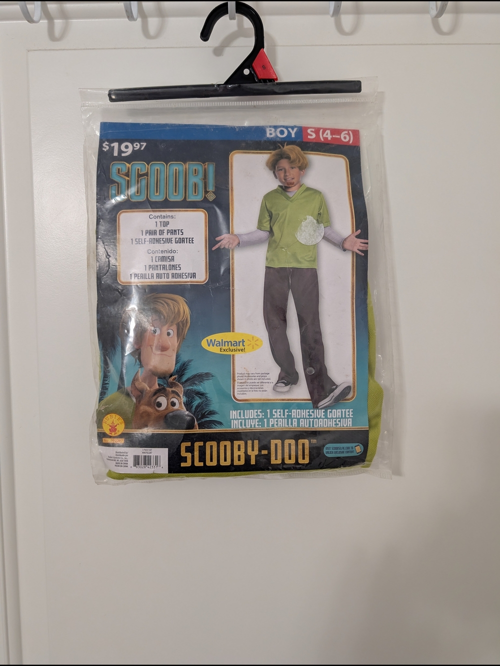 Scooby-Doo Shaggy Kids‎ Halloween Costume (Boy S 4-6)